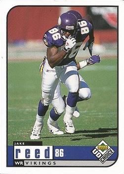Jake Reed Minnesota Vikings 1998 Upper Deck Collector's Choice NFL #98